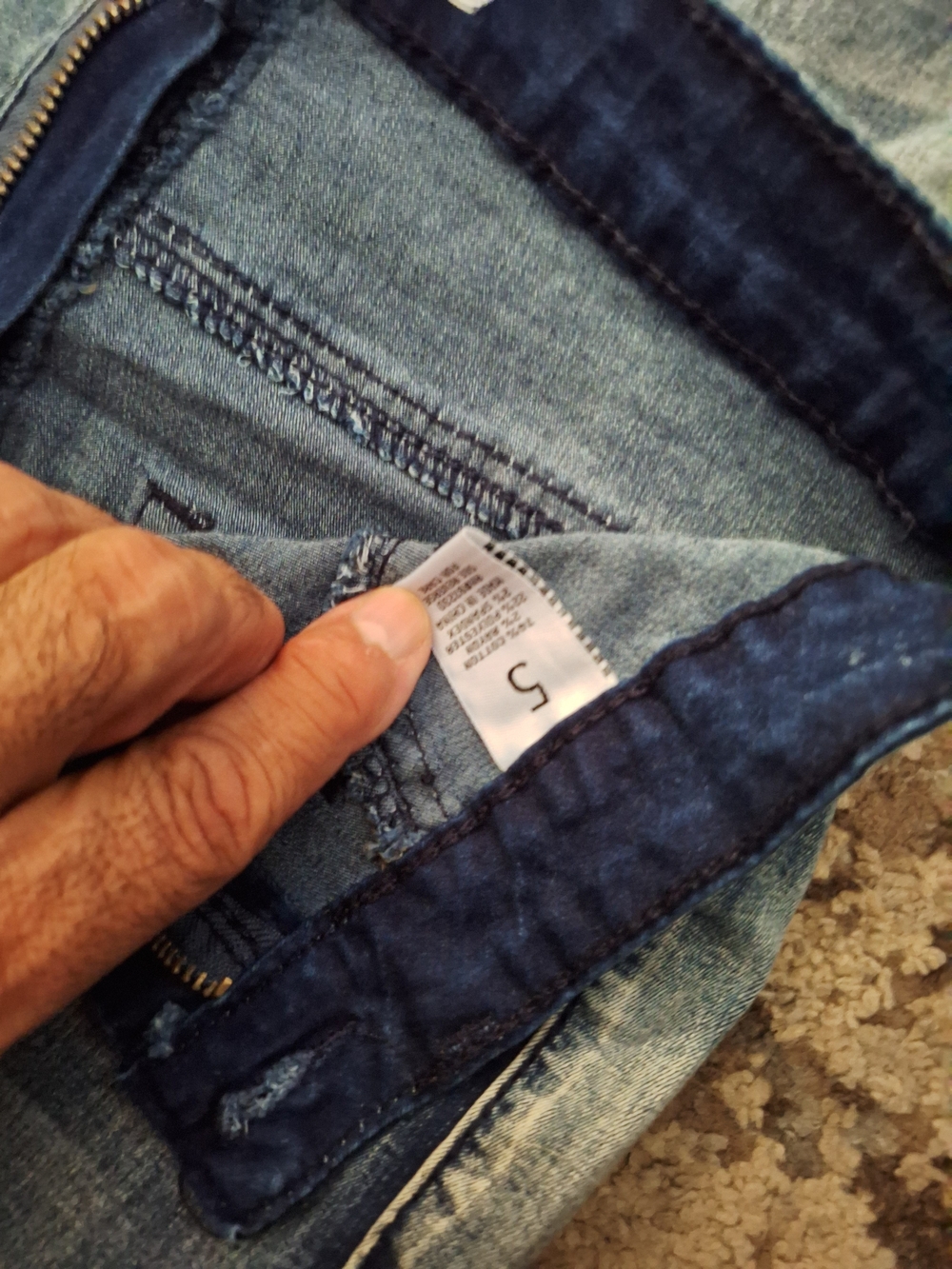 Almost Famous Light Blue Skinny Jeans - Picture 4 of 5